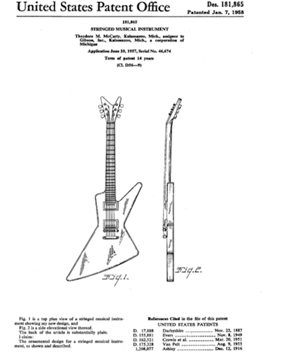 Como patentar una guitarra electrica